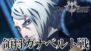 【ネタバレ注意】テイルズオブアライズ 領将ガナベルト戦 (cv:ヴァン師匠)【TOARISE】