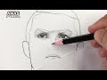 sketching cristiano ronaldo drawing tutorial step by step for beginners