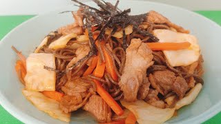 ยากิโซบะ(สูตรอออริจินัล)/Stir-fried Yakisoba