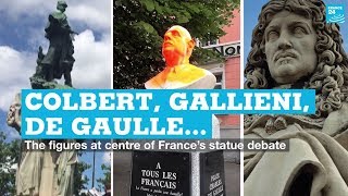 Colbert, Gallieni, De Gaulle… The figures at centre of France’s statue debate