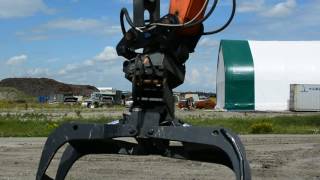 NOX TR 18 Tilt Rotator and Heiden Grapple