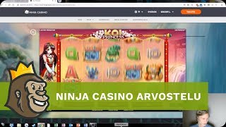 Ninja Casino arvostelu - tuleeko isoja voittoja?