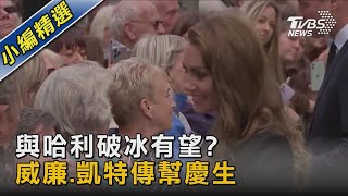 與哈利破冰有望? 威廉.凱特傳幫慶生｜TVBS新聞