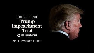 WATCH LIVE: Trump’s second impeachment trial begins in Senate | Day 1
