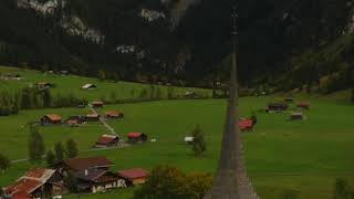 Drohnenflug über Gsteig