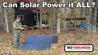 Prepping the OFF GRID CABIN for Solar Power