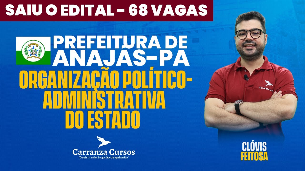 ANAJÁS-PA - Organização Político-Administrativa Do Estado - Prof ...