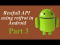 Rest API retrofit in android Part 3 || Restful API || Retrofit || SQLite