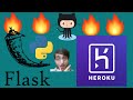 How to Deploy Flask Web App Python 3 to Heroku Full Step by Step Tutorial For Beginners 2020