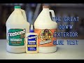 Glue Test - Which is BEST for EXTERIOR Use? // Woodworking // DIY