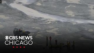 Crews search for man who went under ice in Twin Lakes, Wisconsin