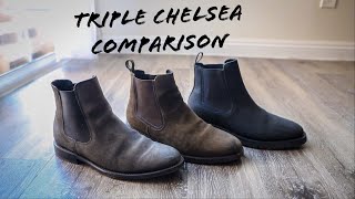 Thursday Boots Chelsea Boots: The Cavalier vs The Duke vs The Legend