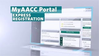 How to: Express Registration using MyAACC