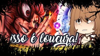 Tate no yusha react a Expansão de domínio (Wlo) Yuta vs Sukuna (as)