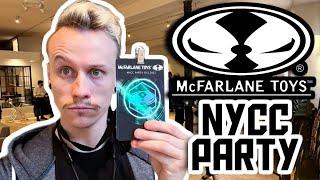 I was invited to the McFarlane Toys NYCC Party!!