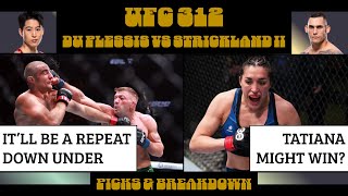 UFC 312 : Du Plessis vs Strickland II (Picks \u0026 Breakdown)