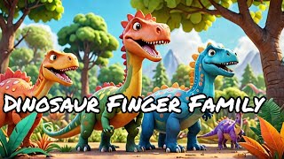 Dinosaur Finger Family  Kids Nursery Rhymes  Dino Finger Family  🦖🖐