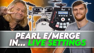 The Pearl e/Merge Explained – Live Use ft Dirk Brand | Gear4music Drums