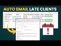 Let Excel Send Emails to Late Clients Automatically (Full VBA Tutorial)