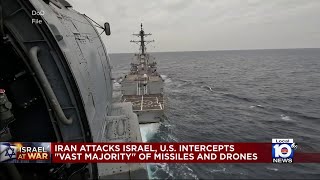 Video shows Iran's attack on Israel