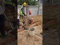 Soil backfill and compaction for ground slab