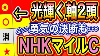 【NHKマイルカップ2022】『この2頭』が最上級。買わない人気馬と穴馬2頭もピックアップ！【皐月賞◎ジオグリフ1着】