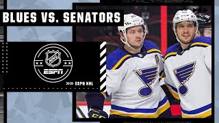 St. Louis Blues at Ottawa Senators | Full Game Highlights