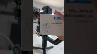 adaptador vertical para gimbal feiyutech scorp-c #magnosouza