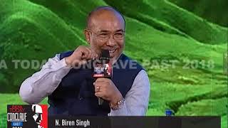 Manipur Is Not Kashmir :  Biren Singh, Manipur CM At India Today Conclave East 2018