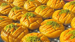 BAKLAVA DEYİL ✋AMA BAKLAVA TADINDA 🏆KIYIR KIYIR ŞERBETLİ TATLI TARİFİ 💯En Hafifinden😋#serbetlitatli