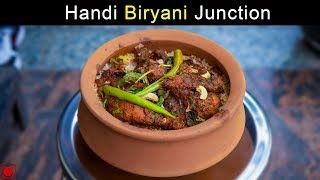 Making Of Chicken Biryani And Chicken Korma At Handi Biryani Junction