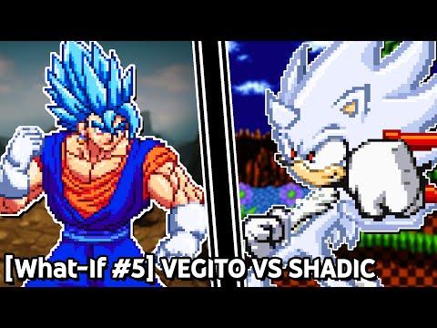 Vegito Blue Vs Hyper Shadic Sprite Battle Of Legends Part 3 Finale Ultimate Showdown Vidoemo Emotional Video Unity