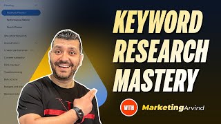 Google Ads Advanced Level Keyword Research Tutorial (2026 Update)