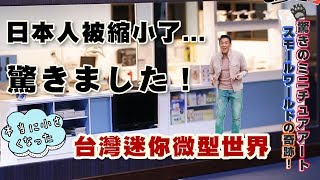 【精華版】日本人被縮小了！台灣迷你微型世界驚呆他！