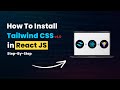 Install Tailwind CSS Latest Version 4.0 in React JS Project