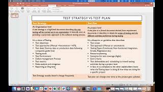 Test Strategy vs Test Plan explained!