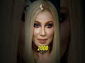 #Cher78 • Happy Birthday to the one and only #Cher 💖 Cher's face morph evolution through the years