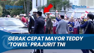 Ingatkan Prajurit TNI untuk Bergeser saat PM Jepang Tiba di Istana, Gerak Cepat Mayor Teddy Terekam