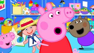 Peppa fait don de jouets 🧸 Les Histoires de Peppa Pig 🐽 Peppa Pig Français