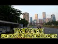 ASIK..!! KAPAN LAGI MENIKMATI JALAN SUDIRMAN JAKARTA YANG JADI PUSAT BISNIS  KOSONG MELOMPONG | 4K⁶⁰