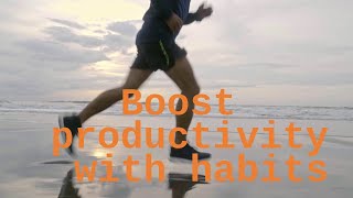 Feel unproductive and unhealthy? These ideas from Atomic Habits by James Clear might help!