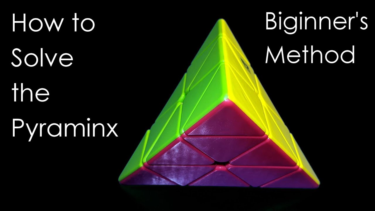 Pyraminx Tutorial Beginner S Method Easy Youtube