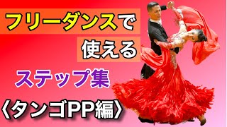 もうステップで迷わない！「Tango」PPからの基本ステップ　まとめ【社交ダンス】【のりみちch】