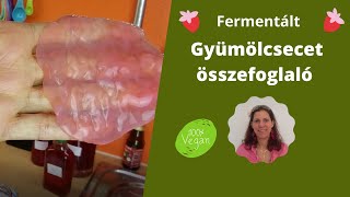 Fermentált Gyümölcs Ecet Összefoglaló: Ez a Videó Mindenkit Meglepett! A Fermentálás Nem Kunszt!