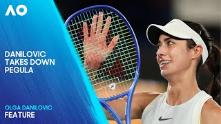 Danilovic Shocks Pegula in Stunning Upset | Australian Open 2025