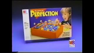 Perfection from Milton Bradley commercial (1991)