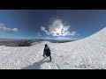 【三峰山】絶景の稜線！貸し切り穴場の雪山歩き♪（プレシニアの山旅）