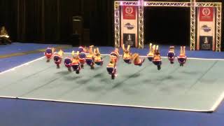 Veterans Warhawks Cheer State 2018