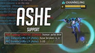 Proving Ashe Support is BROKEN