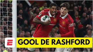 Rashford lo empata para el Manchester United. El partido de pone 2-2 en Old Trafford | Carabao Cup